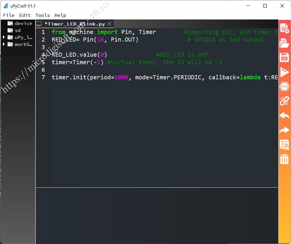 Delay with Timers in Raspberry Pi Pico using MicroPython ...