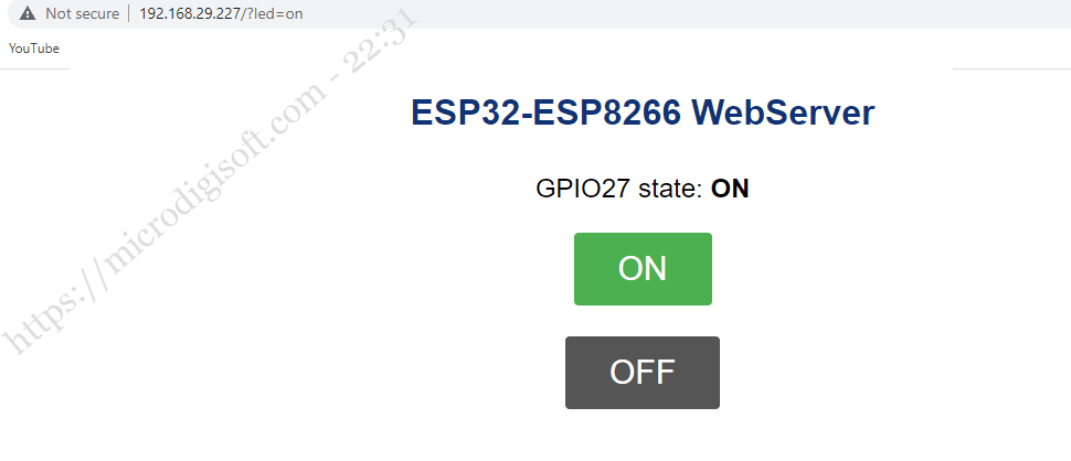 microdigisoft.com | MicroPython: ESP32/ESP8266 Web Server to Control GPIO’s