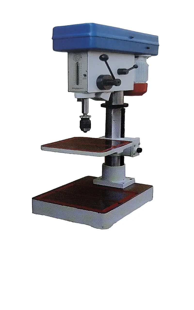 Robust and high-performance benchtop drilling machine designed for precision drilling up to 25mm. Acknowledged as one of India's top-tier machines, this pillar drill offers adjustable speeds and meticulous depth management. An exceptional tool for achieving accuracy in various drilling applications