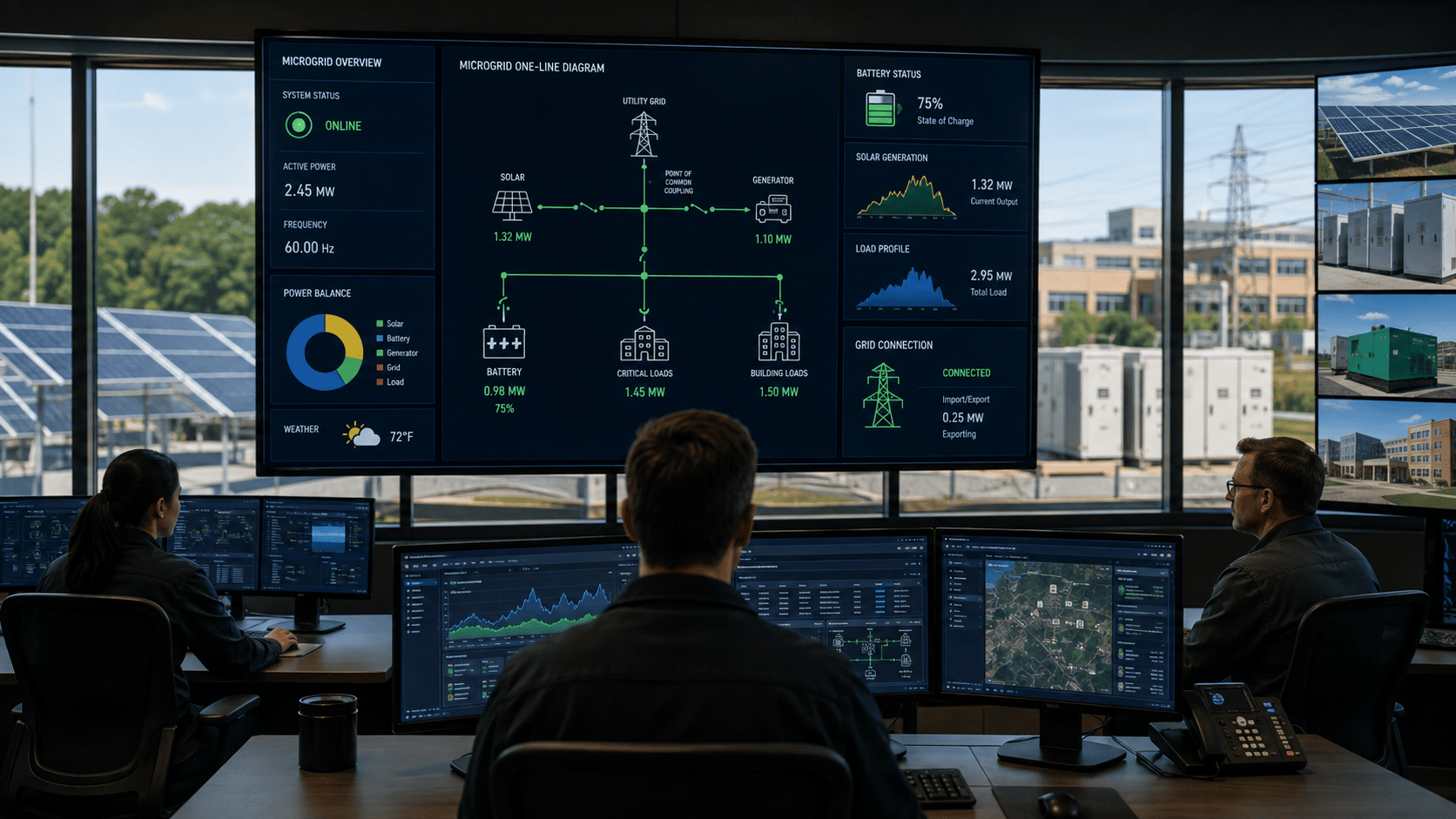 What Is a Microgrid Controller? How the Brain of a Microgrid Manages Power