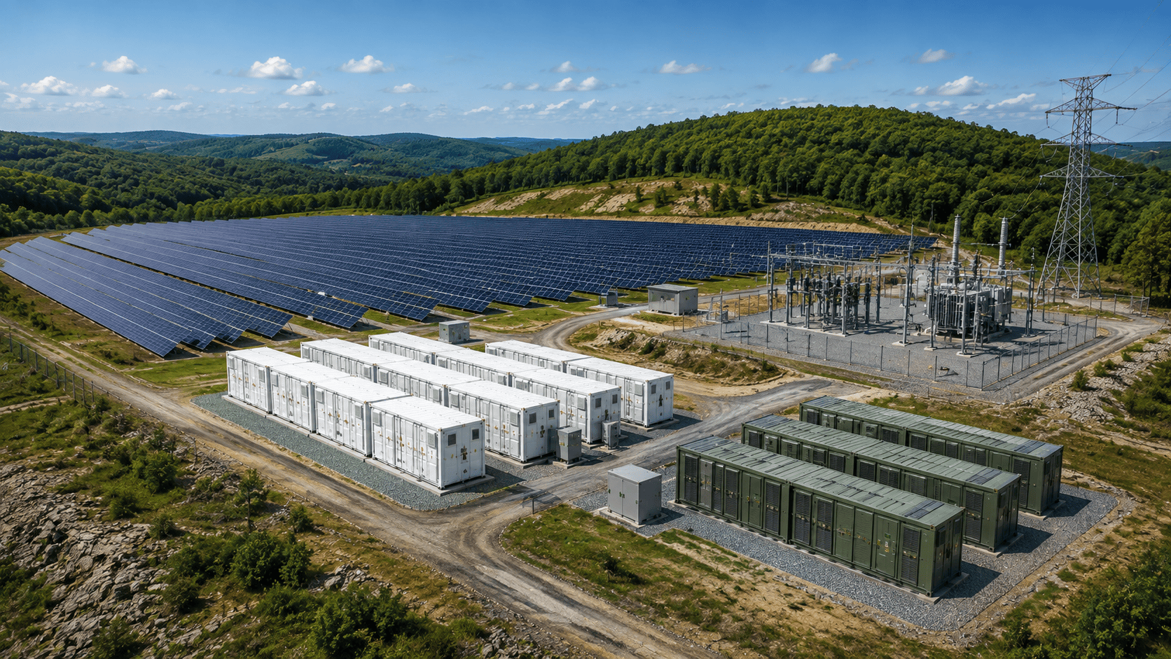 Google Mammoth Solar Storage Project Adds 380 MWh in West Virginia