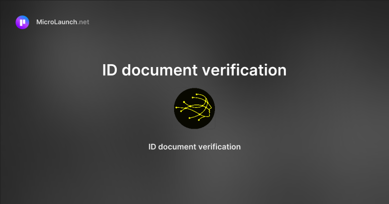 Id Document Verification Authentication Trueid - Minimal Illustration Collection - HD Quality