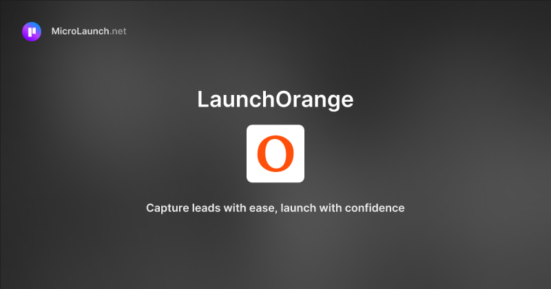Launch Orange Tomwer Documentation - Creative Geometric Texture - Full HD