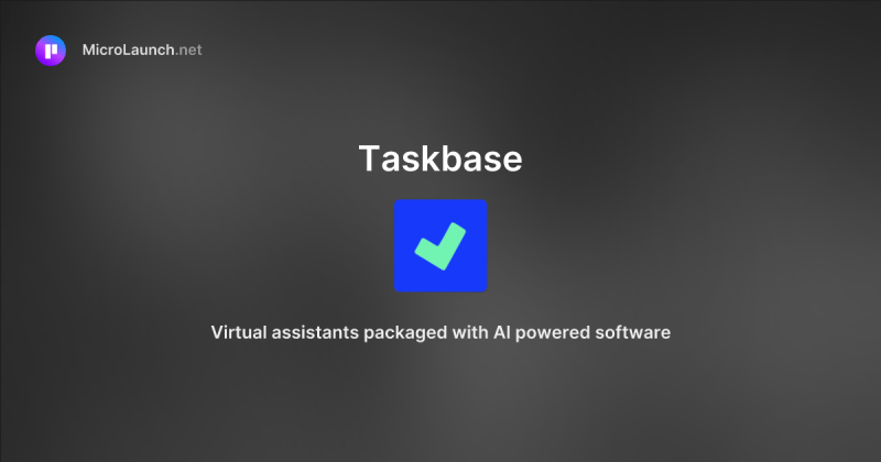 Taskbase Is Now On Microlaunch - Premium Minimal Illustration Gallery - 4K