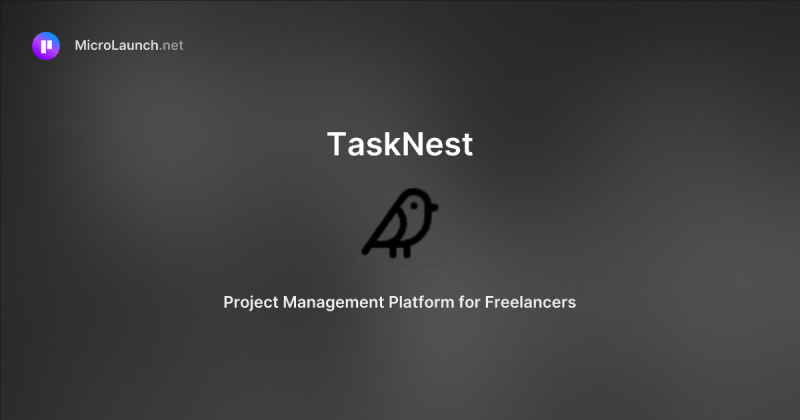 Tasknest Logo - 4K Gradient Pictures for Desktop