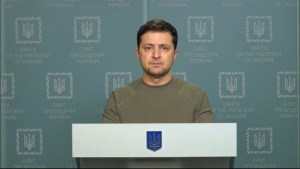 Ukraine president, Volodymyr Zelensky