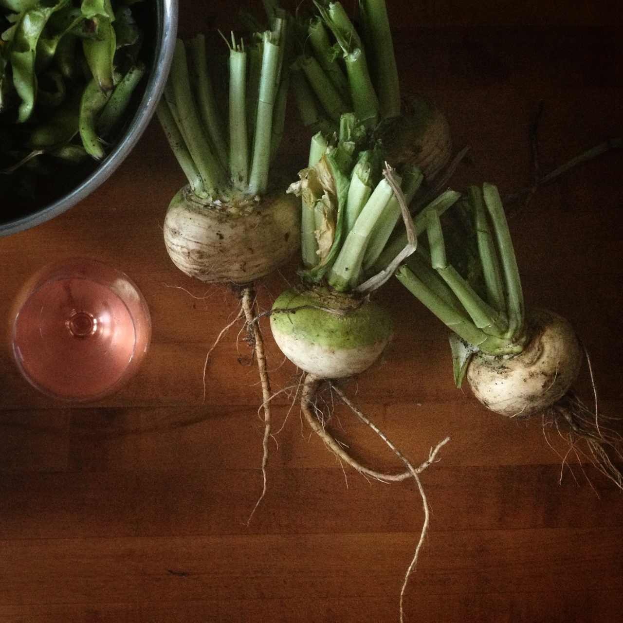 Turnip still life