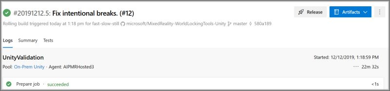 Developing New Code And Documentation World Locking Tools For Unity - Premium Mountain Photo Gallery - Desktop