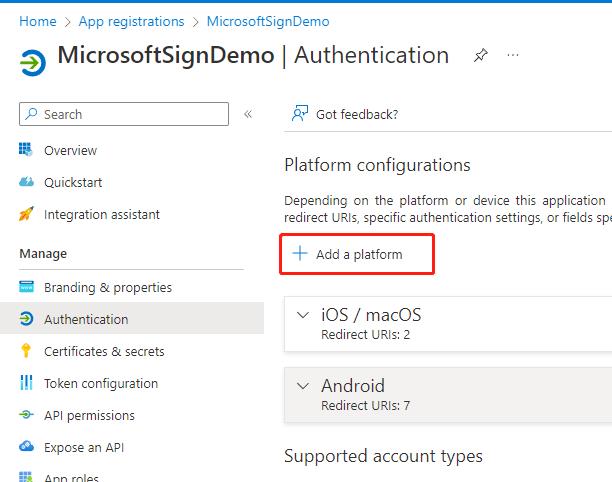Sign-in users with a Microsoft Account to Android apps using Microsoft Quick Authentication (3) Sign-in users with a Microsoft Account to Android apps using Microsoft Quick Authentication (3)
