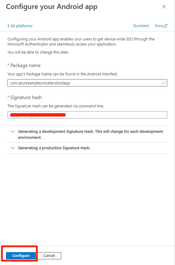 Sign-in users with a Microsoft Account to Android apps using Microsoft Quick Authentication (7) Sign-in users with a Microsoft Account to Android apps using Microsoft Quick Authentication (7)