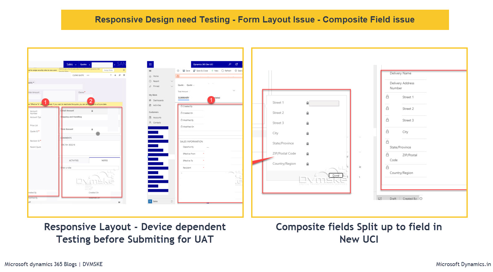 Migration from Legacy Webclient to UCI - Responsive Design need Testing ...