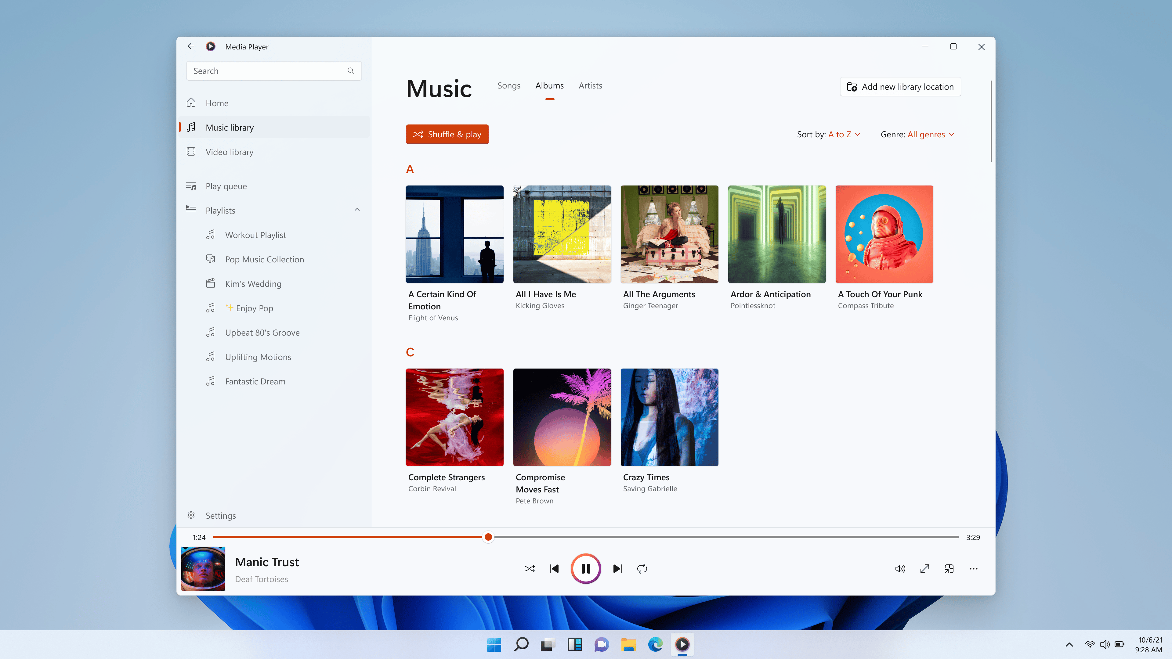 El nuevo media player