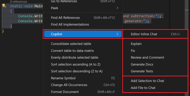 Examine Github Copilot Settings And User Interface Features Mslearn - Premium Ocean Pattern Gallery - Desktop