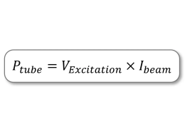 Power = Voltage x Current