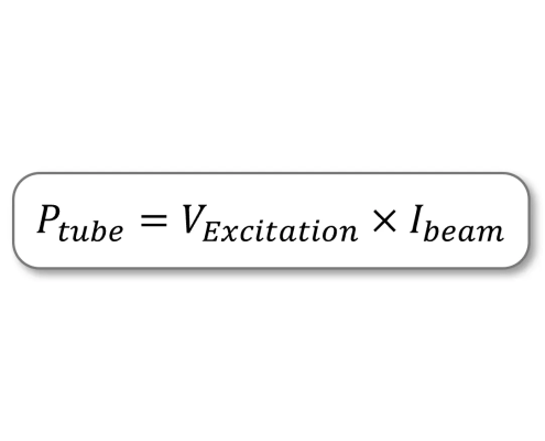 Power = Voltage x Current