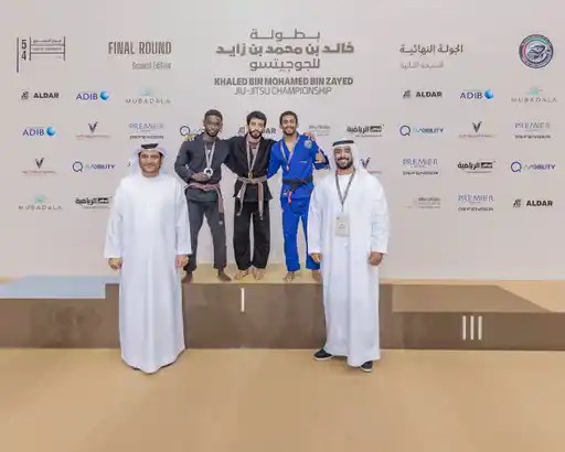 Baniyas leads first day of final round of Khaled bin Mohamed bin Zayed Jiu-Jitsu Championship in Abu Dhabi