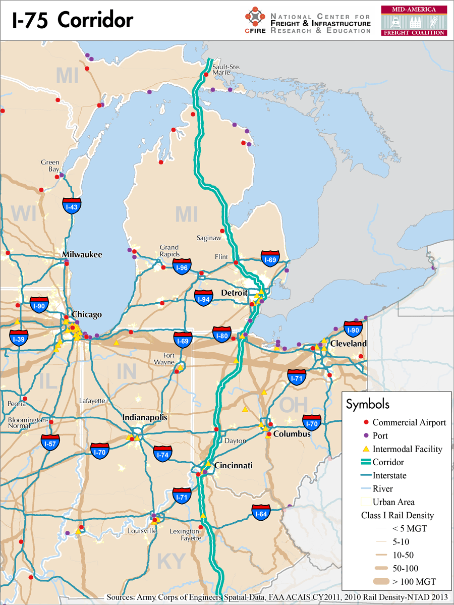 I 75 Mid America Freight Coalition Corridor I75 