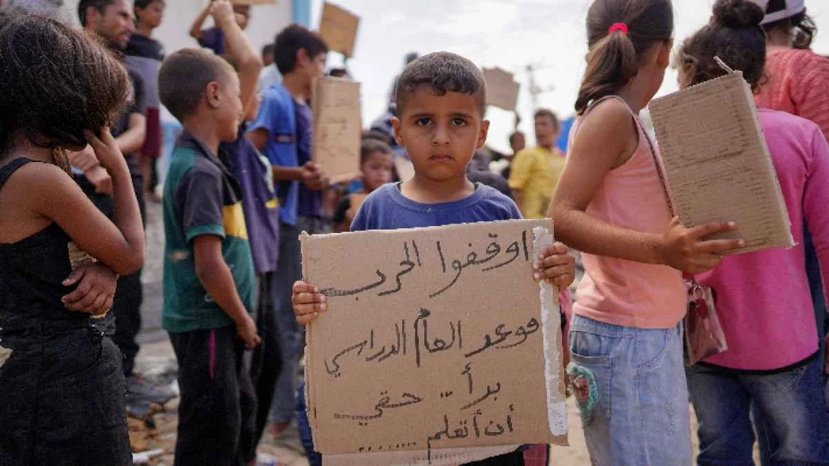 رسالة من أطفال غزة إلى أطفال لبنان