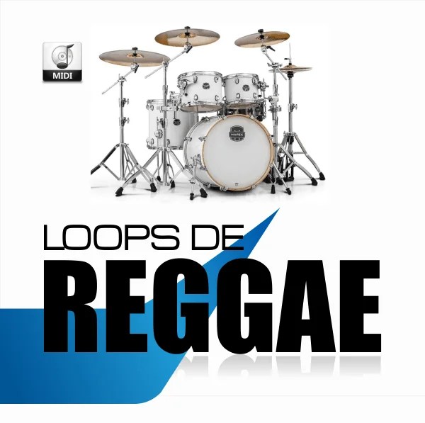 Reggae na bateria em formato midi ou wav para Kontakt - Miditrack