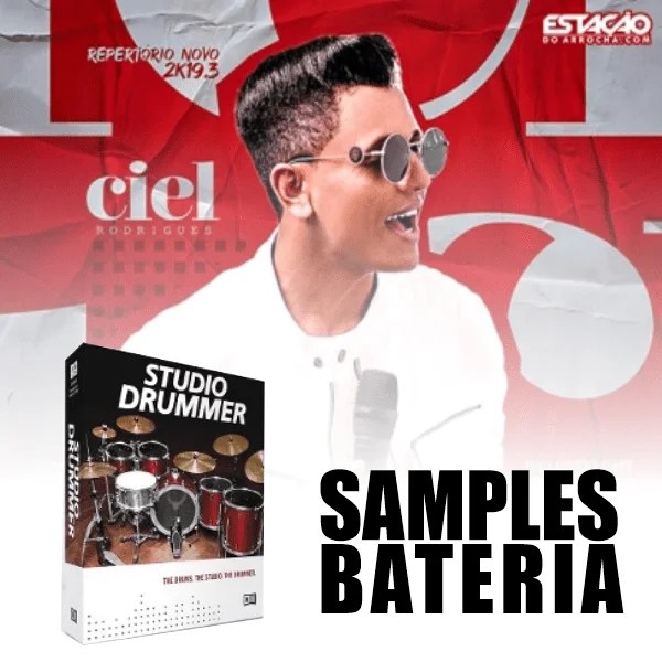 Bateria Ciel Rodrigues Studio Drummer