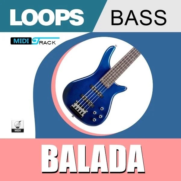 Loops de Baixo em Ritmo de Balada Midi 01