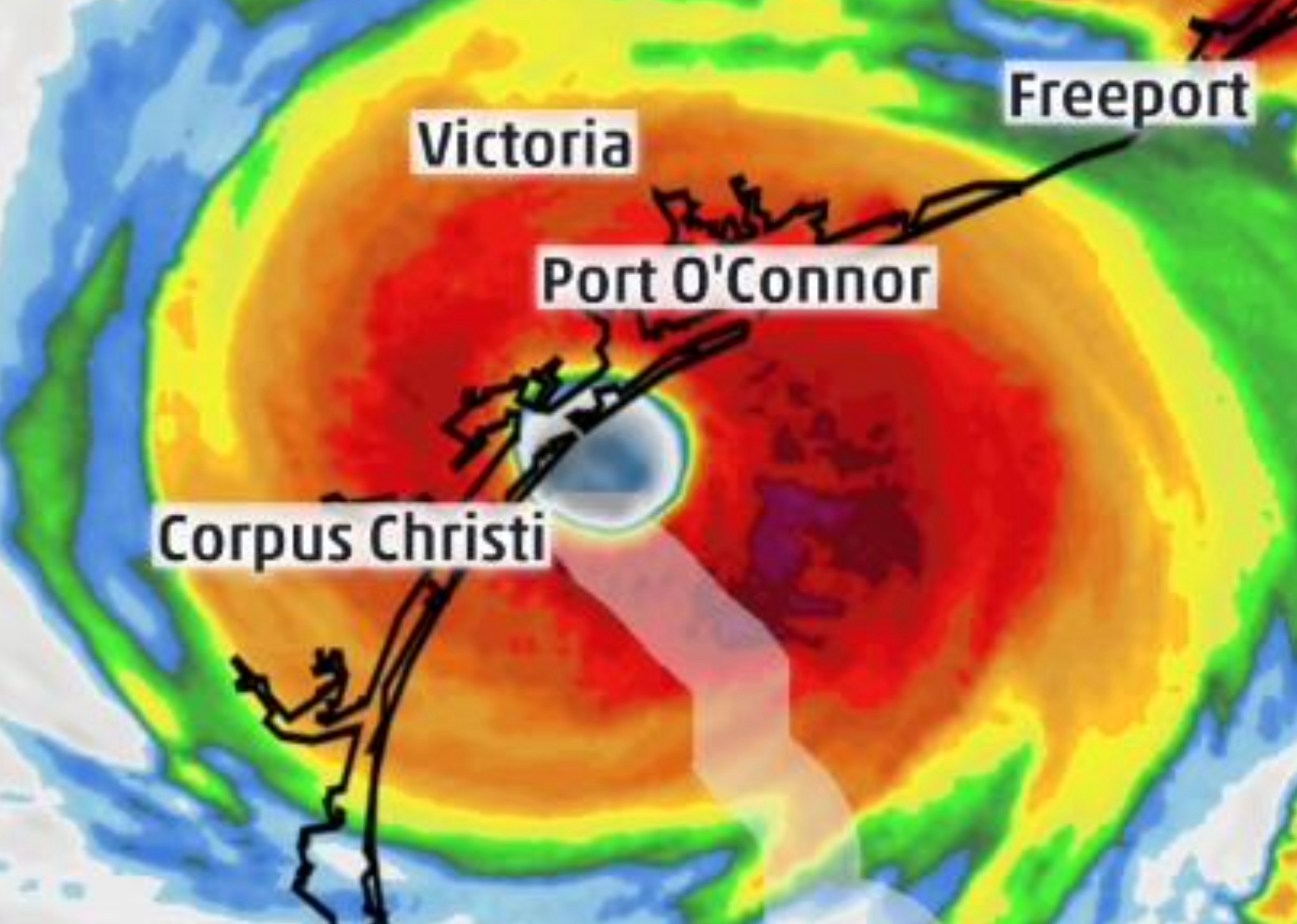 In the Eye of the Storm ~ Hurricane Harvey