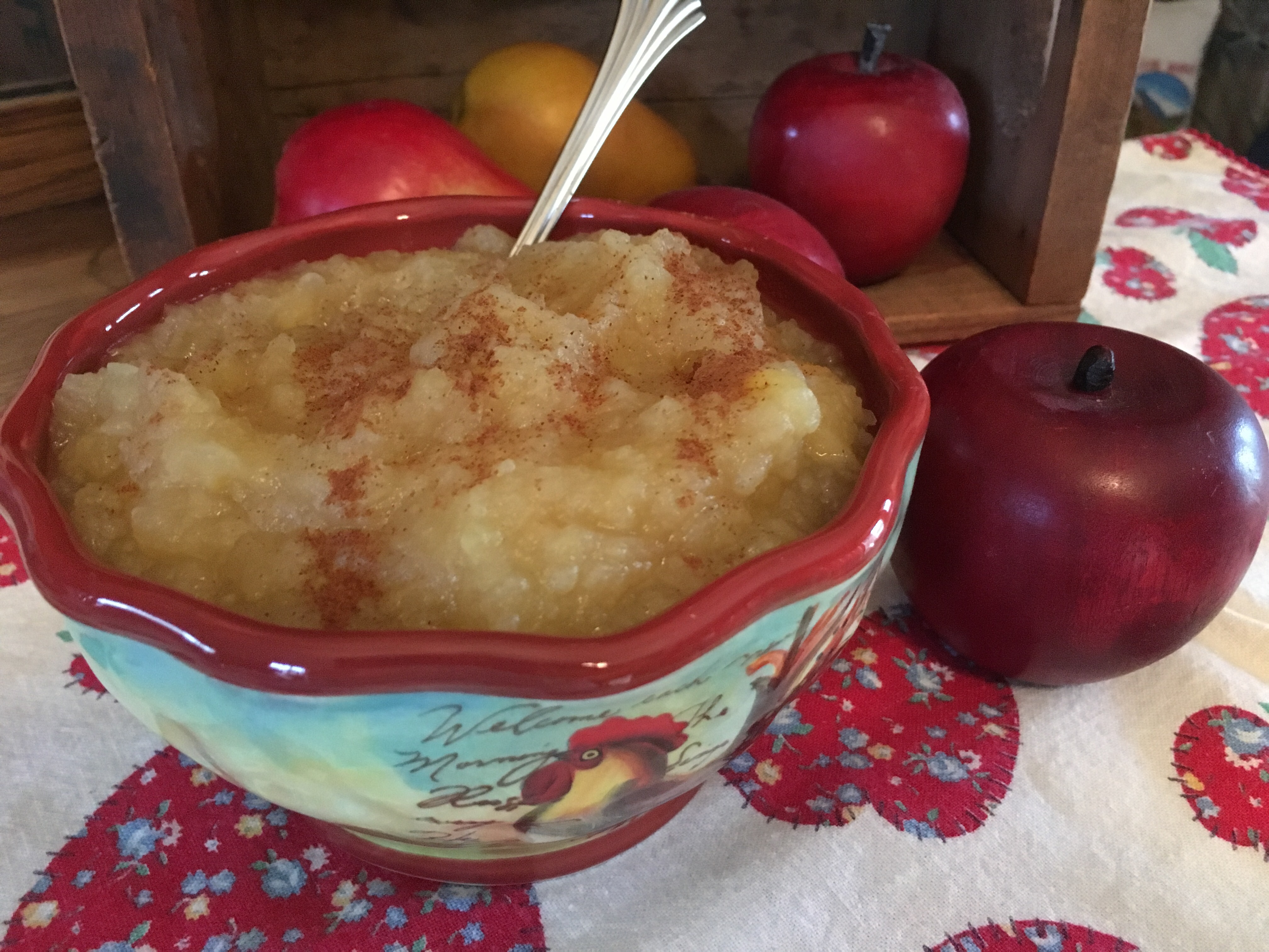 From Tree to Table ~ Homemade Applesauce