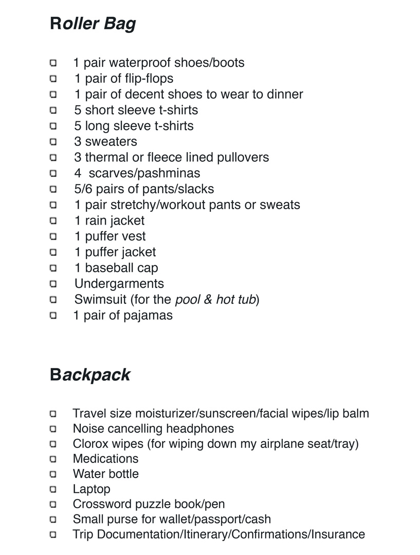 alaska cruise packing list midlife road trip