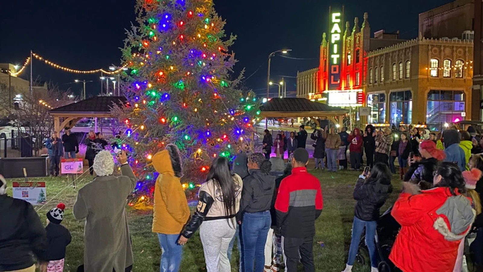 PHOTO GALLERY: A TREEmendous Evening in downtown Flint