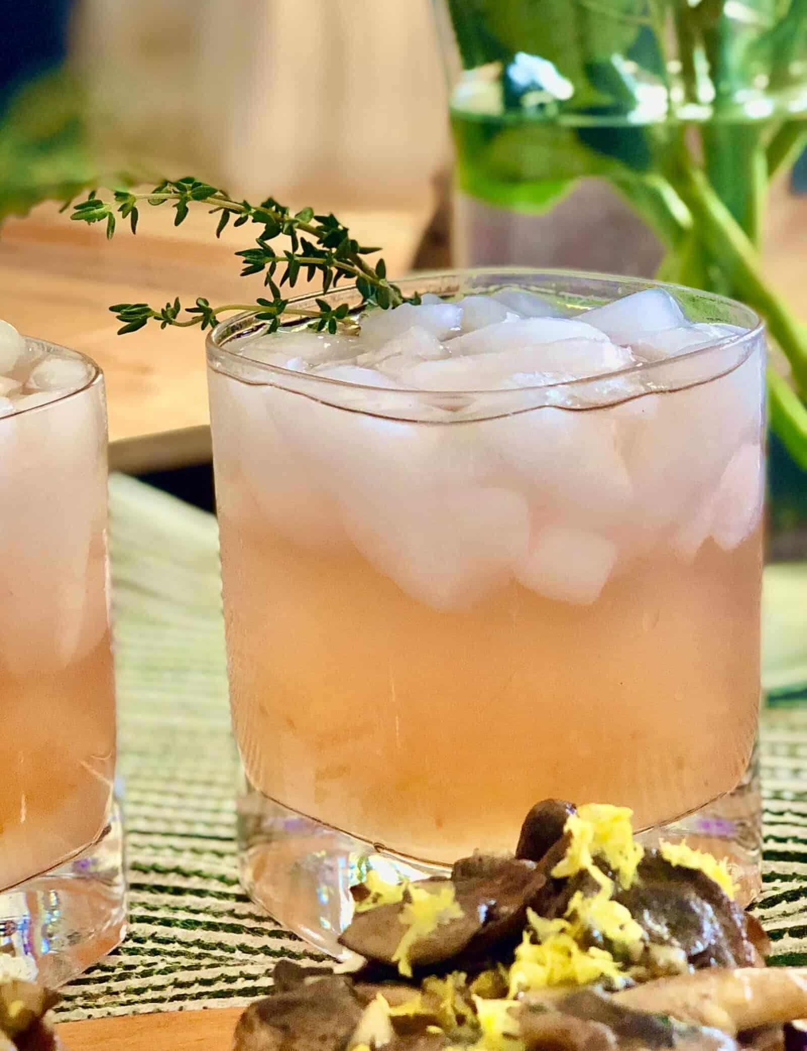 Blood Orange Gin and Tonic