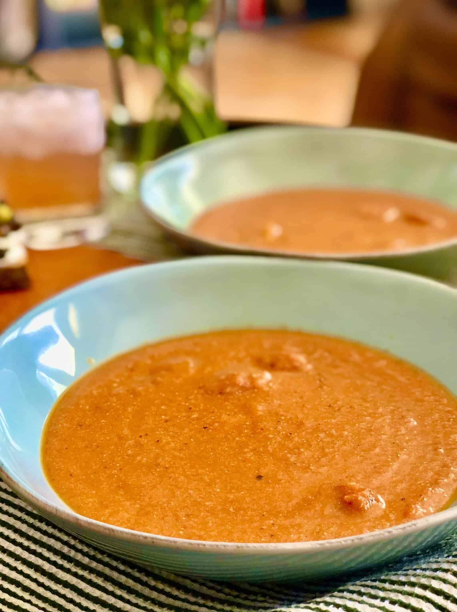 Roasted Cherry Tomato and Balsamic Soup