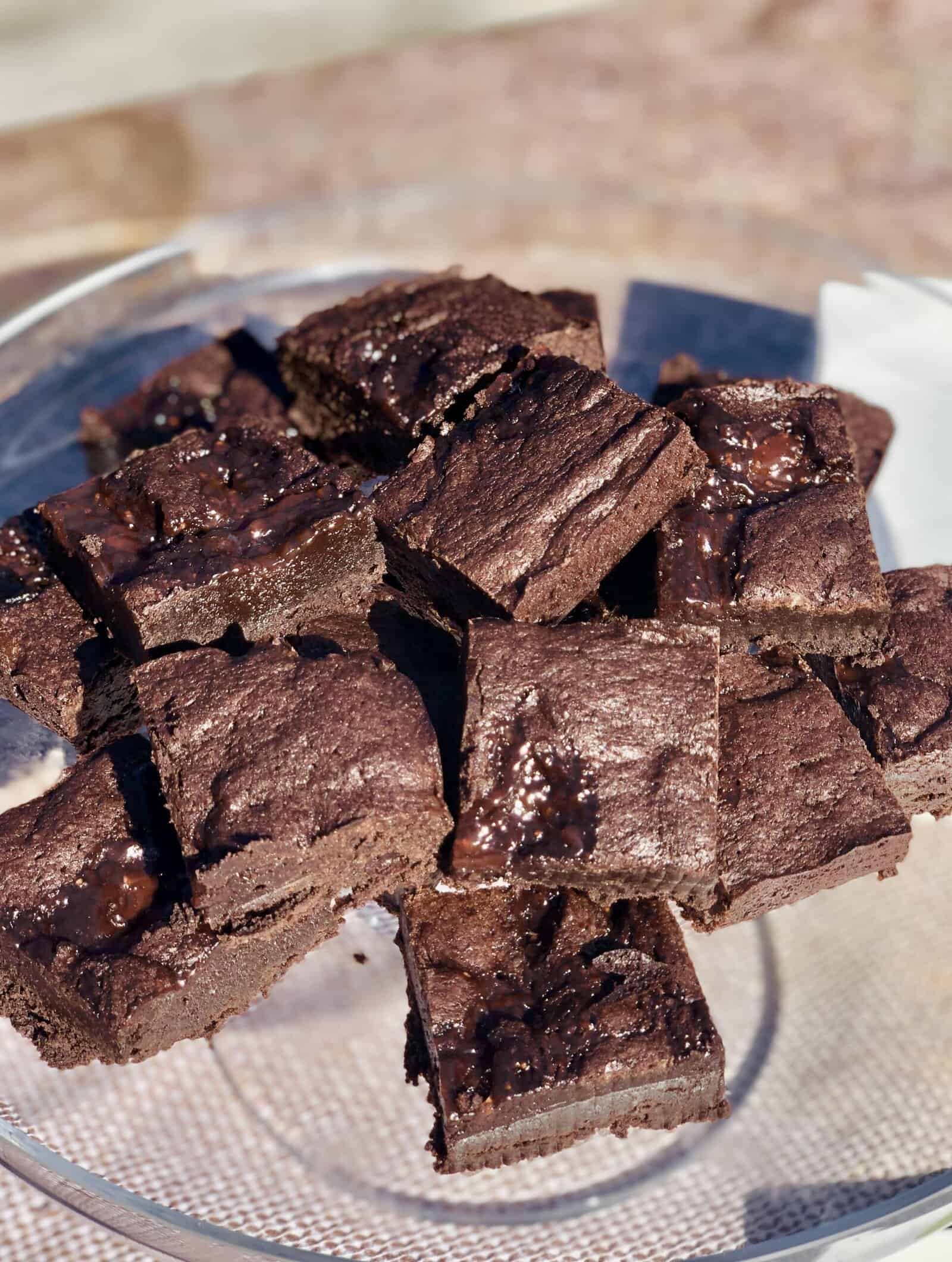 Strawberry Swirl Chocolate Brownies