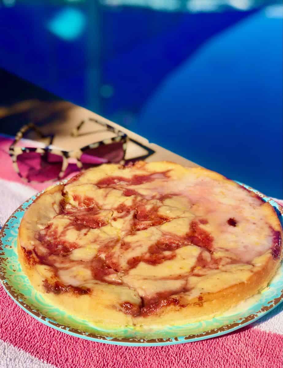 Refreshing Strawberry Lemonade Ricotta Cake