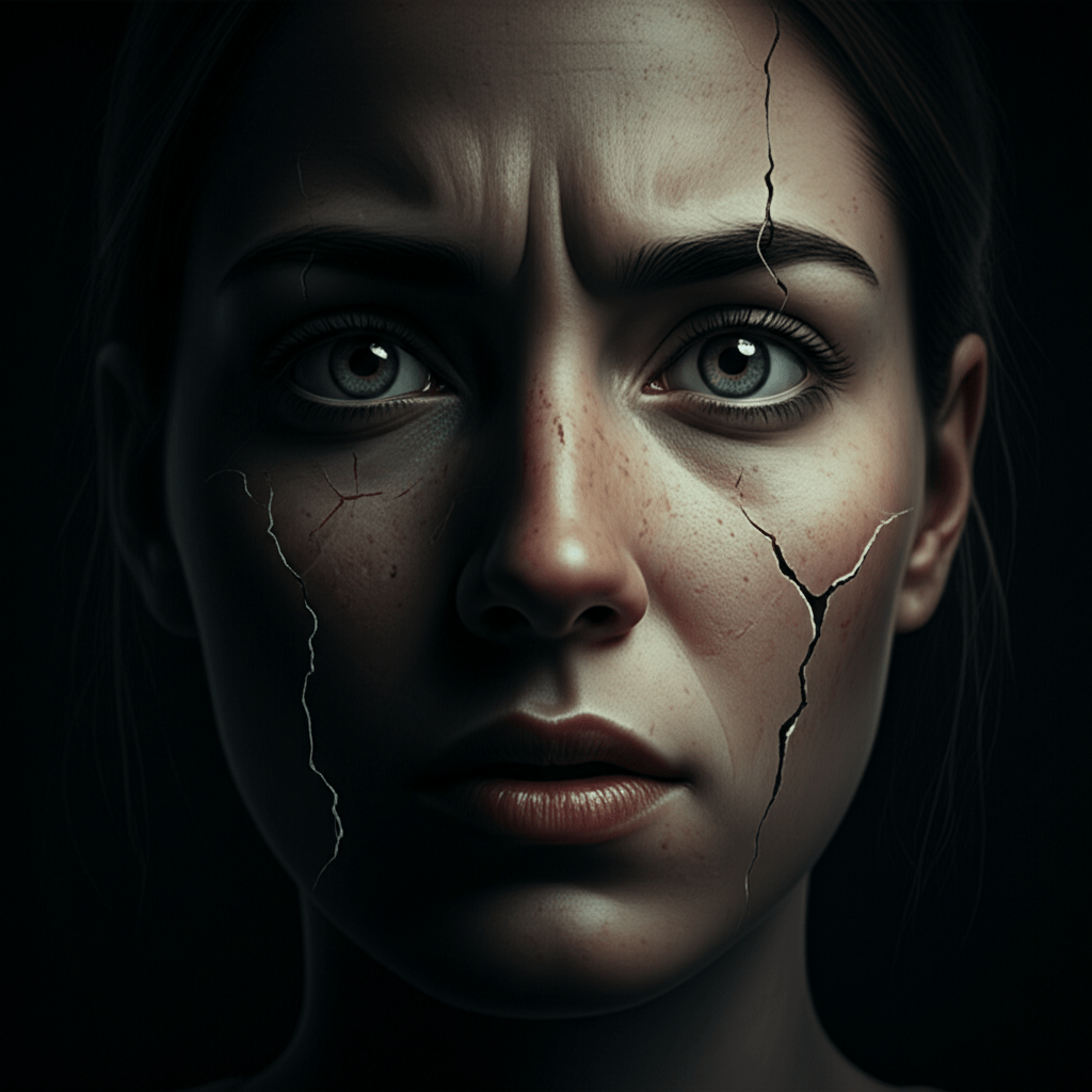 Generate a high-quality, relevant image prompt for an article about: Silent Doubt: Psychological Sha