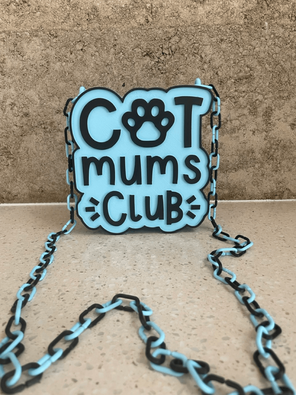 Cat Mums Club Crossbody Handbag