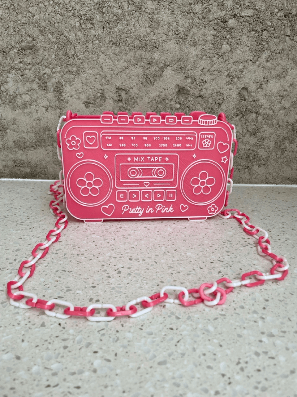 Y2K Boombox Stereo Crossbody Handbag