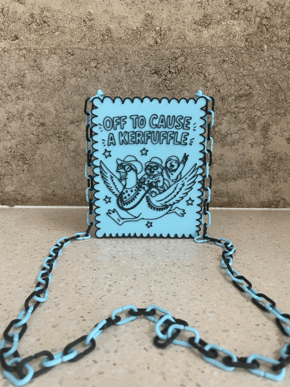 Off To Cause A Kerfuffle Crossbody Handbag
