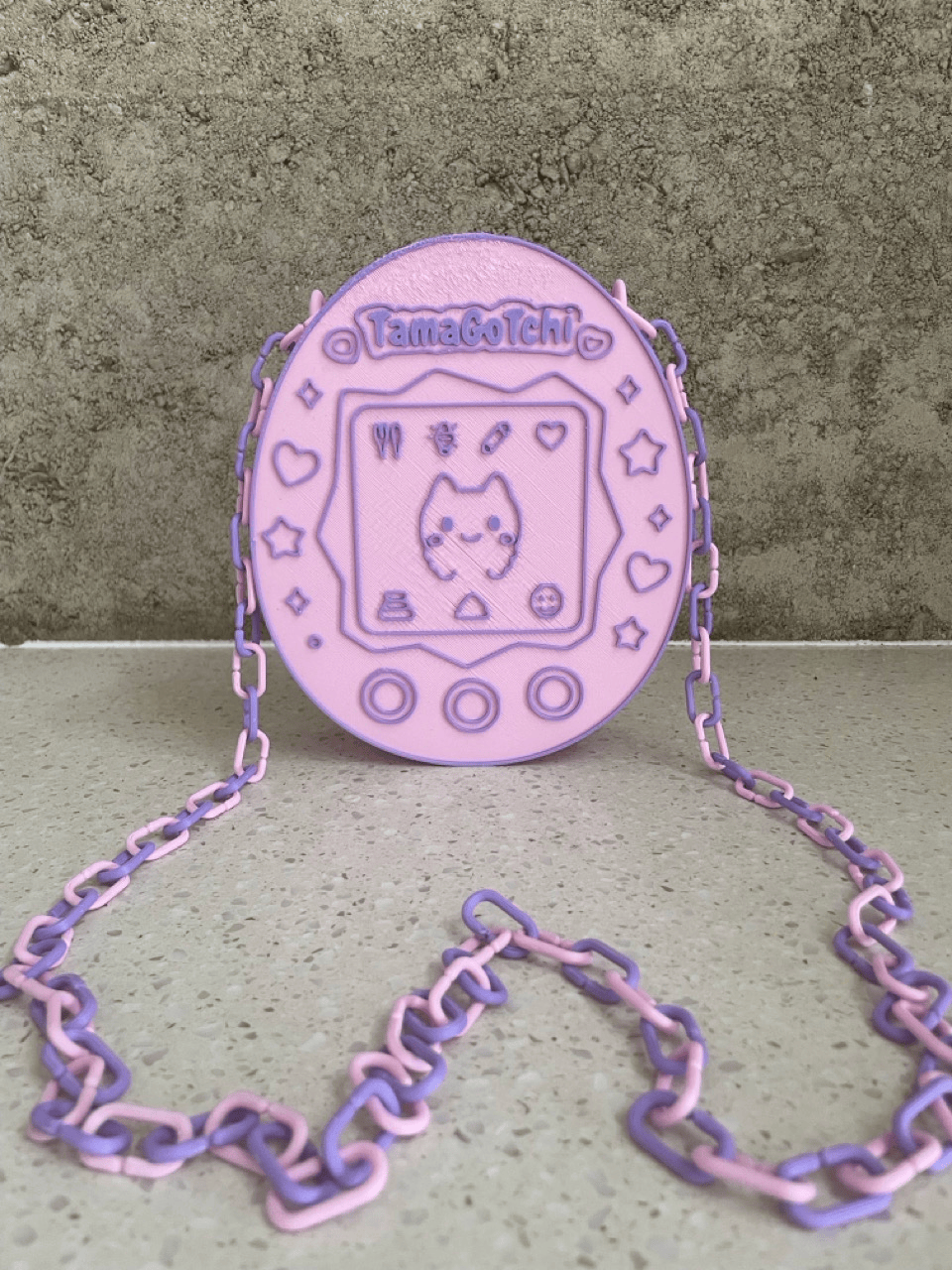Tamagotchi Inspired Crossbody Handbag