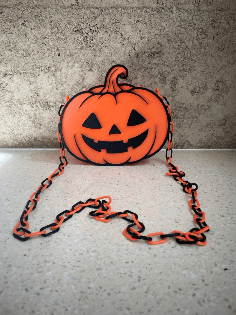 Pumpkin Halloween Crossbody Handbag