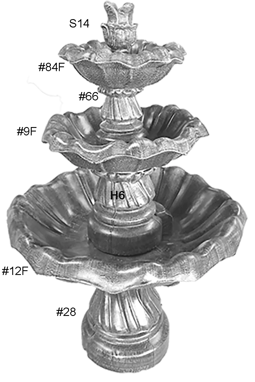 3 Tier Fountains – Mid-South Ornamental Concrete