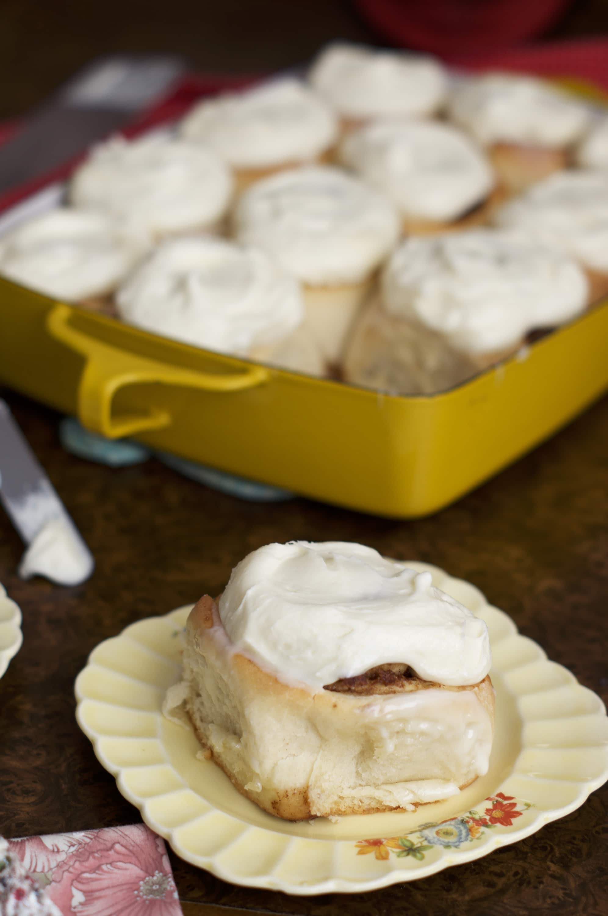 Cinnamon Rolls with Cream Cheese Frosting Midwest Nice