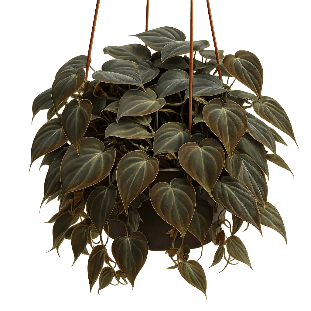 Filodendron Micans (Philodendron micans) – aksamitne pnącze