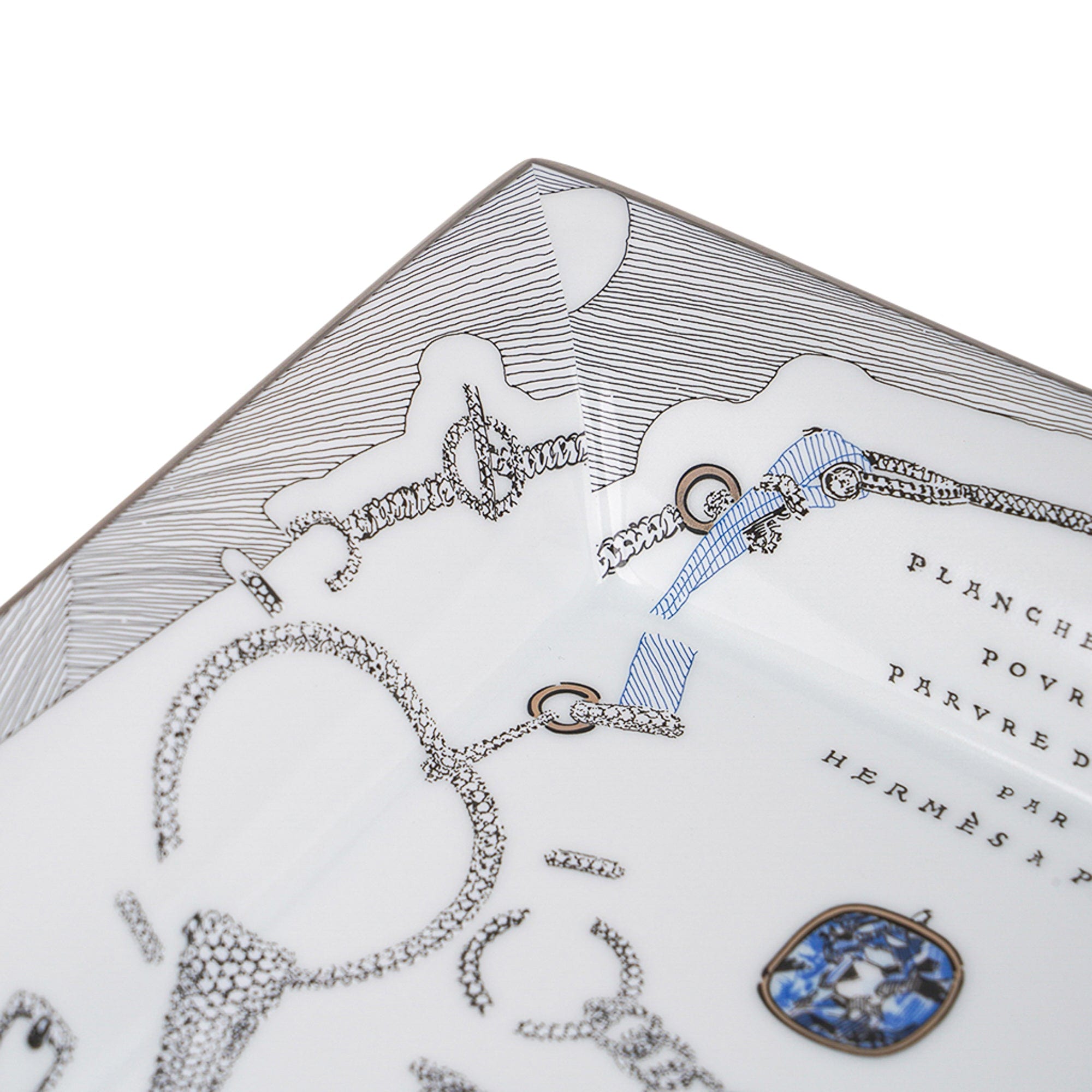 Hermes Planche d'Etude Pour une Parure de Gala Change Tray