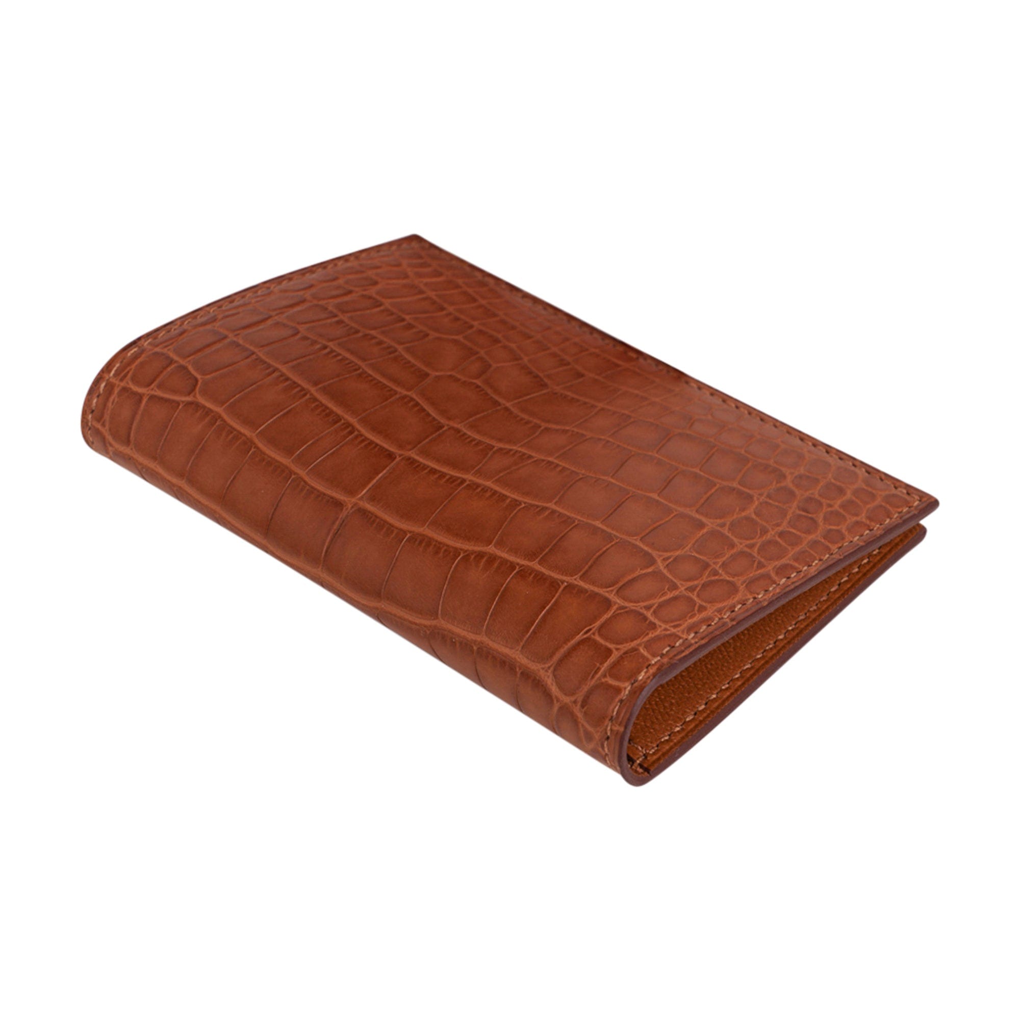 Hermes MC2 Euclide Card Case Gold Matte Alligator | Mightychic