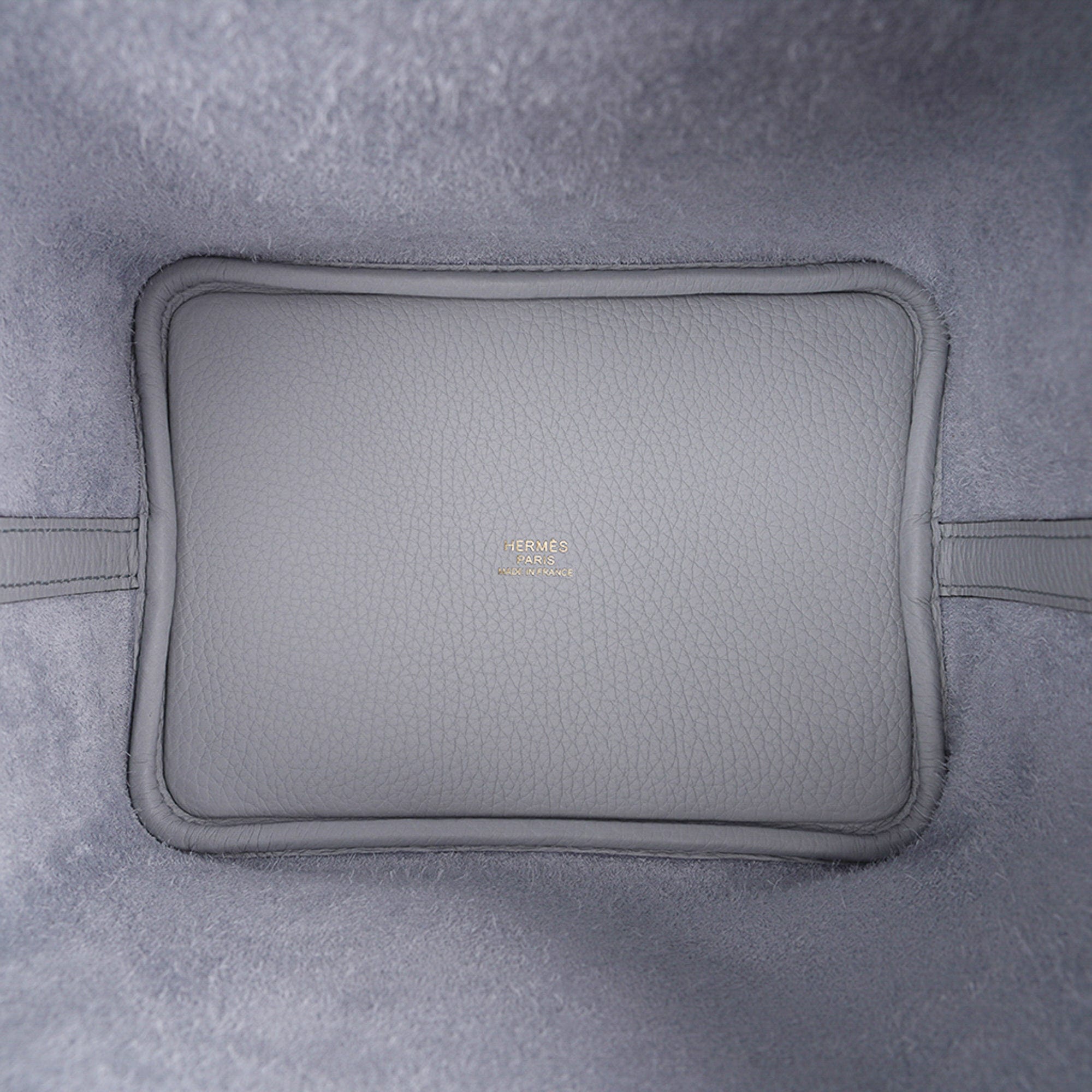 Hermès Picotin Lock 18 Blue Pale Clemence Tote Bag