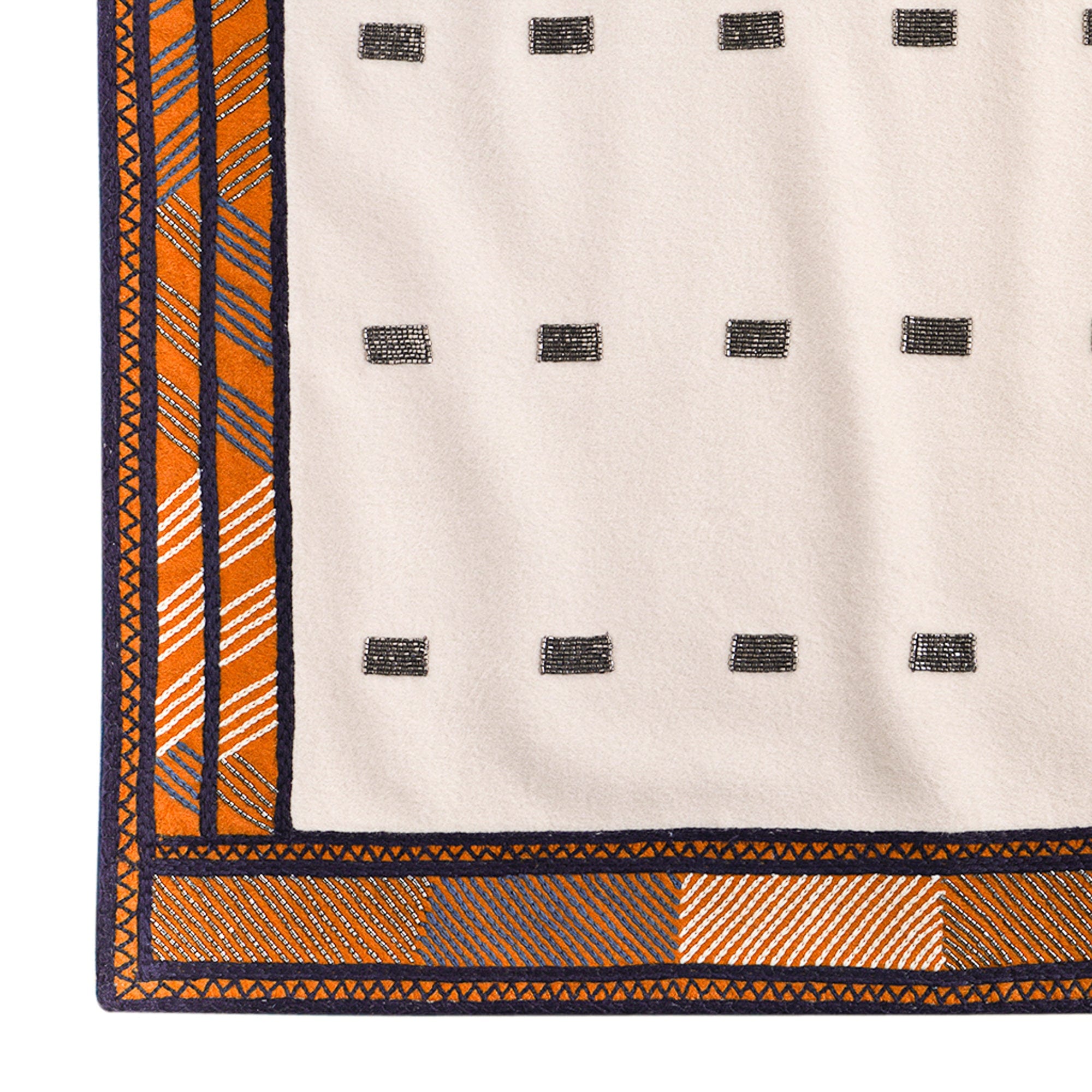 Hermès Favori Blanket – Limited Edition Beaded Cashmere