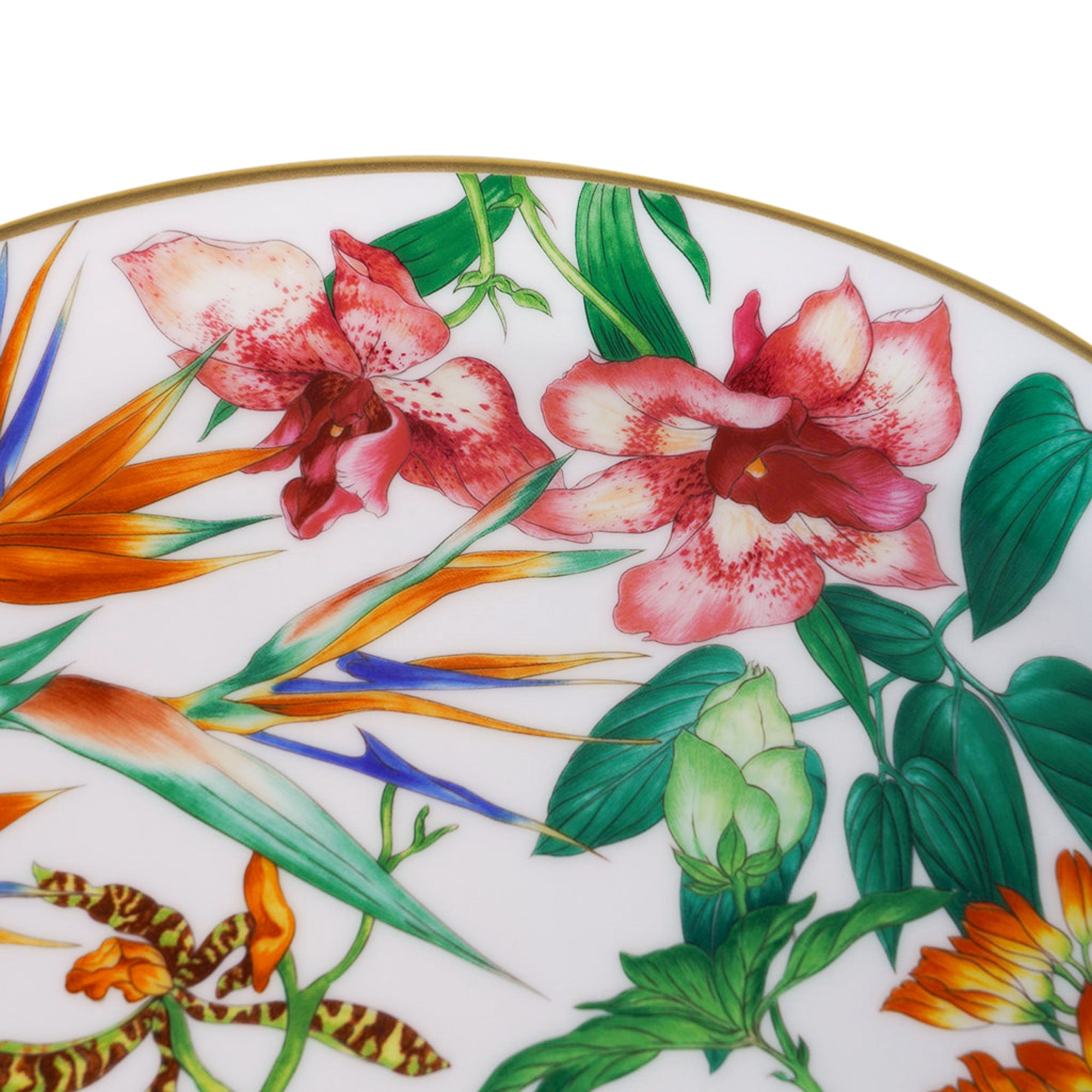 Hermes Passifolia Tart Platter New w/Box | Mightychic