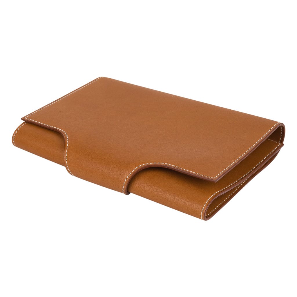 Hermes Writing Set Small Model Trifold Barenia Leather New
