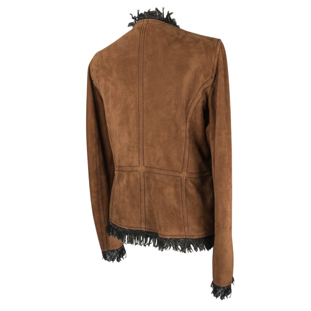 Dolce & Gabbana Skirt Set Suede & Tweed Size 42 / 8 | Mightychic