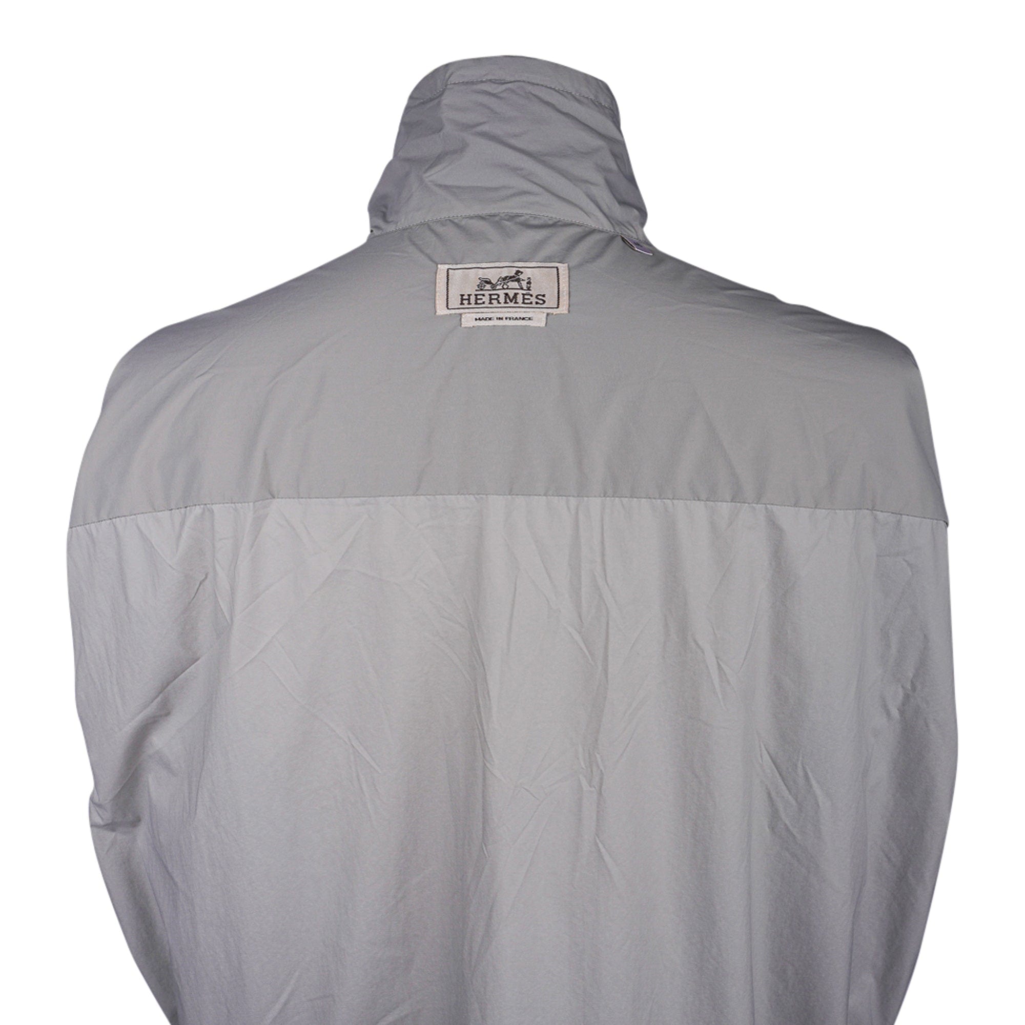 Hermès Men's Technical Overshirt Acier | Mightychic